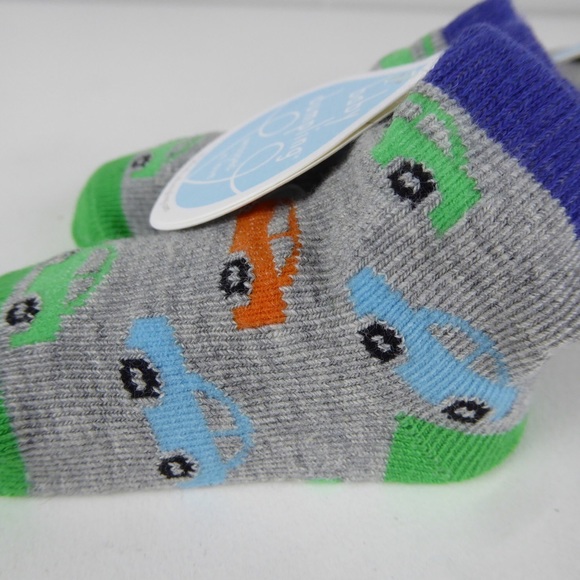 Infant Socks Set Baby Dumpling Cars Trucks Guitars - Picture 6 of 9